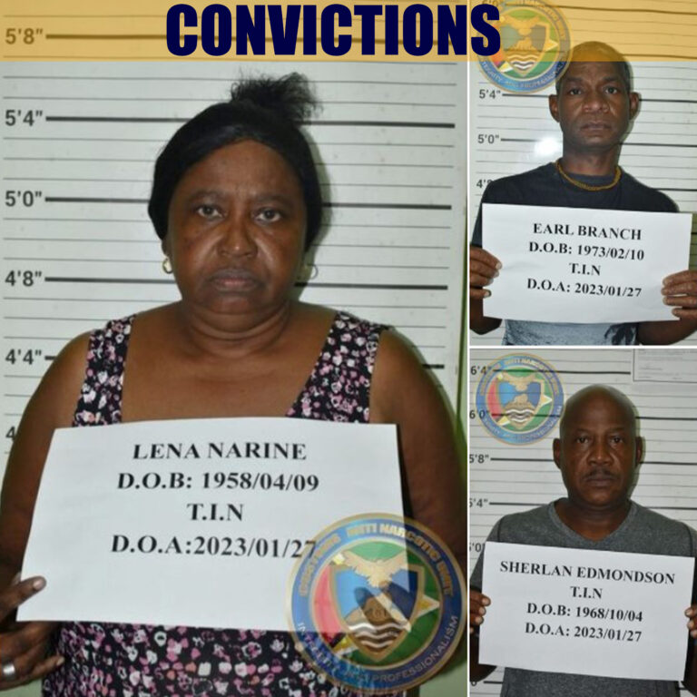 Trio sentenced to two years imprisonment
